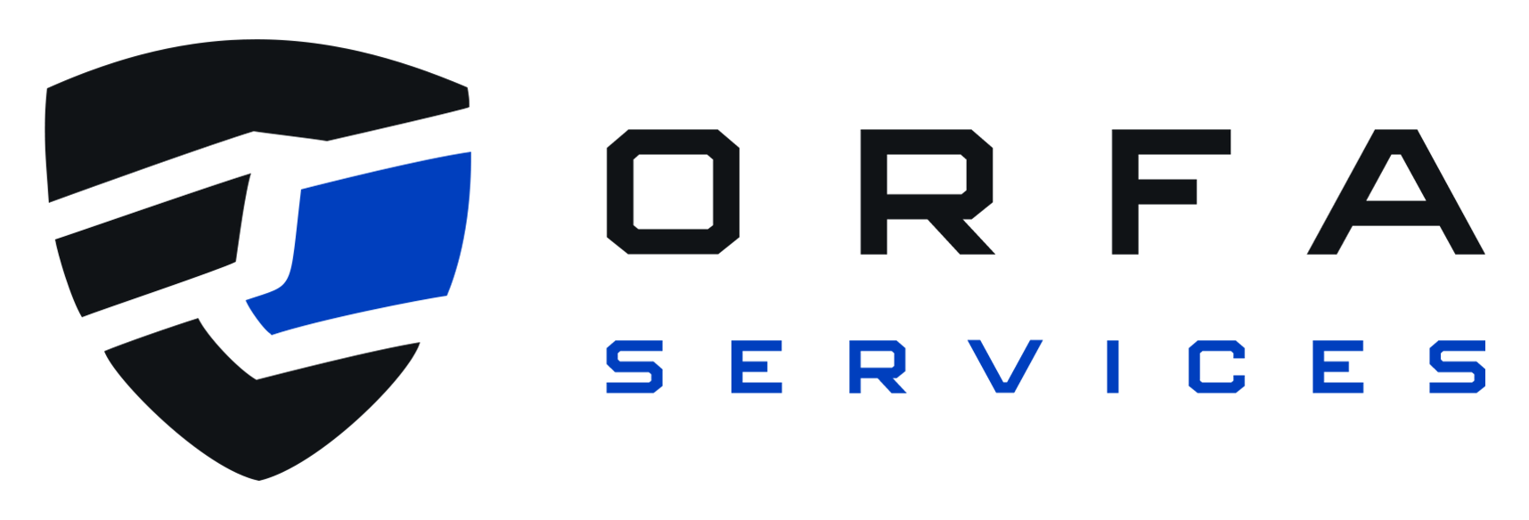 services logo white png